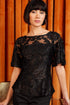 Sophie Top - Copper Damask